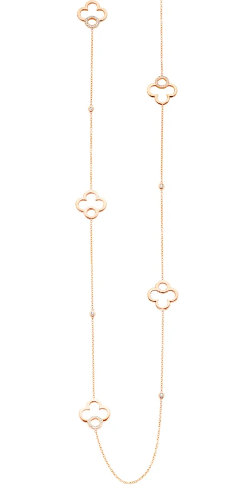 Sale Collier Seoul Flower Due 90cm - TN2107DP Colliers | Diamanten En Parels