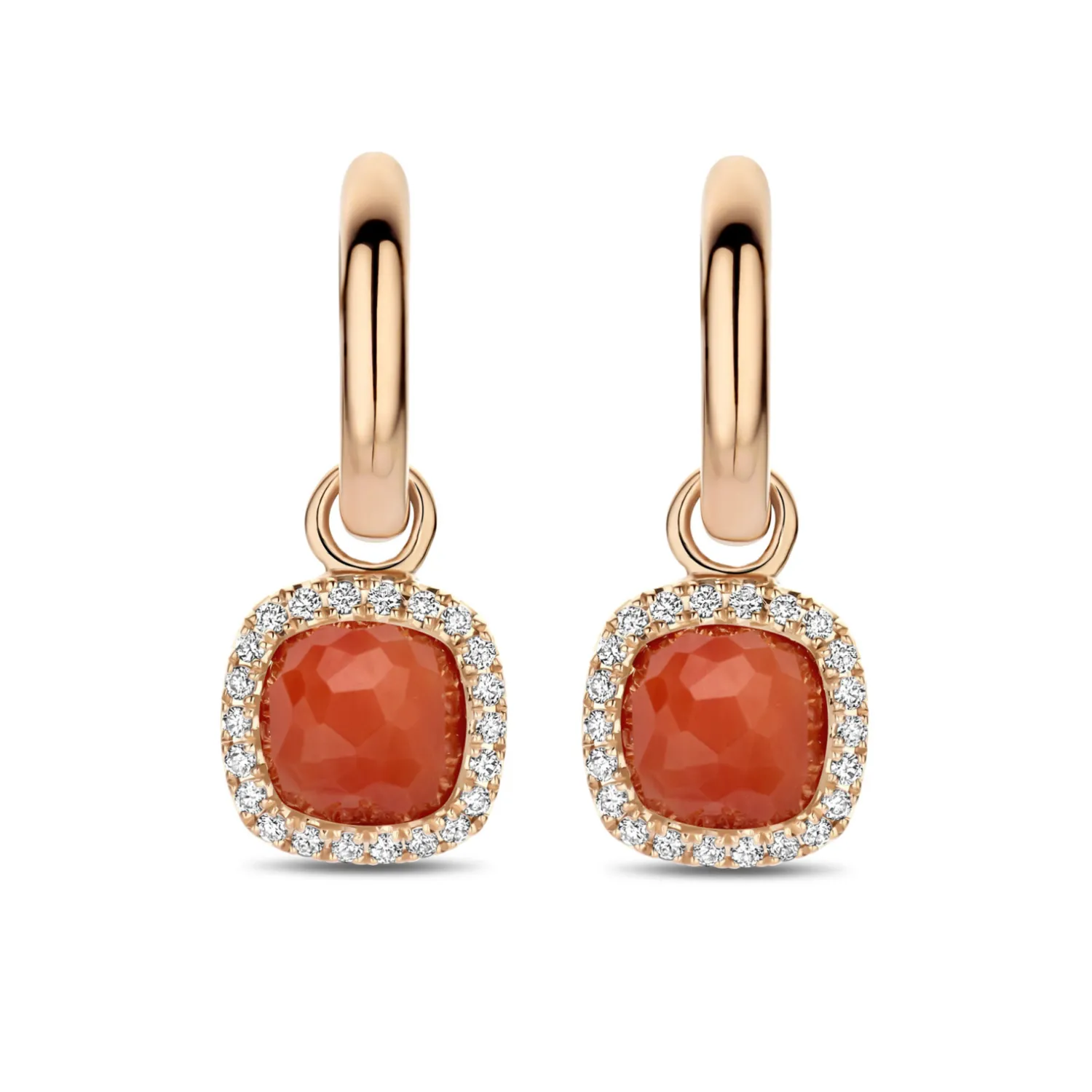 tirisi_jewelry_mini_sweet_0.webp Fashion Mini Sweety oorhangers TE9317COP Diamanten En Parels | Oorsieraden