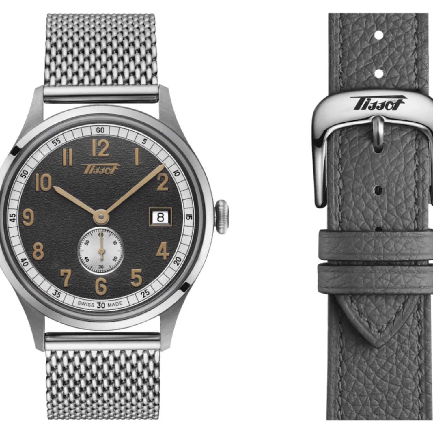 tissot_heritage_small_sec_1.webp Hot Heritage small second 1938 COSC T142.428.11.082.00 Heren Heren Horloges | Swiss Made Horloges