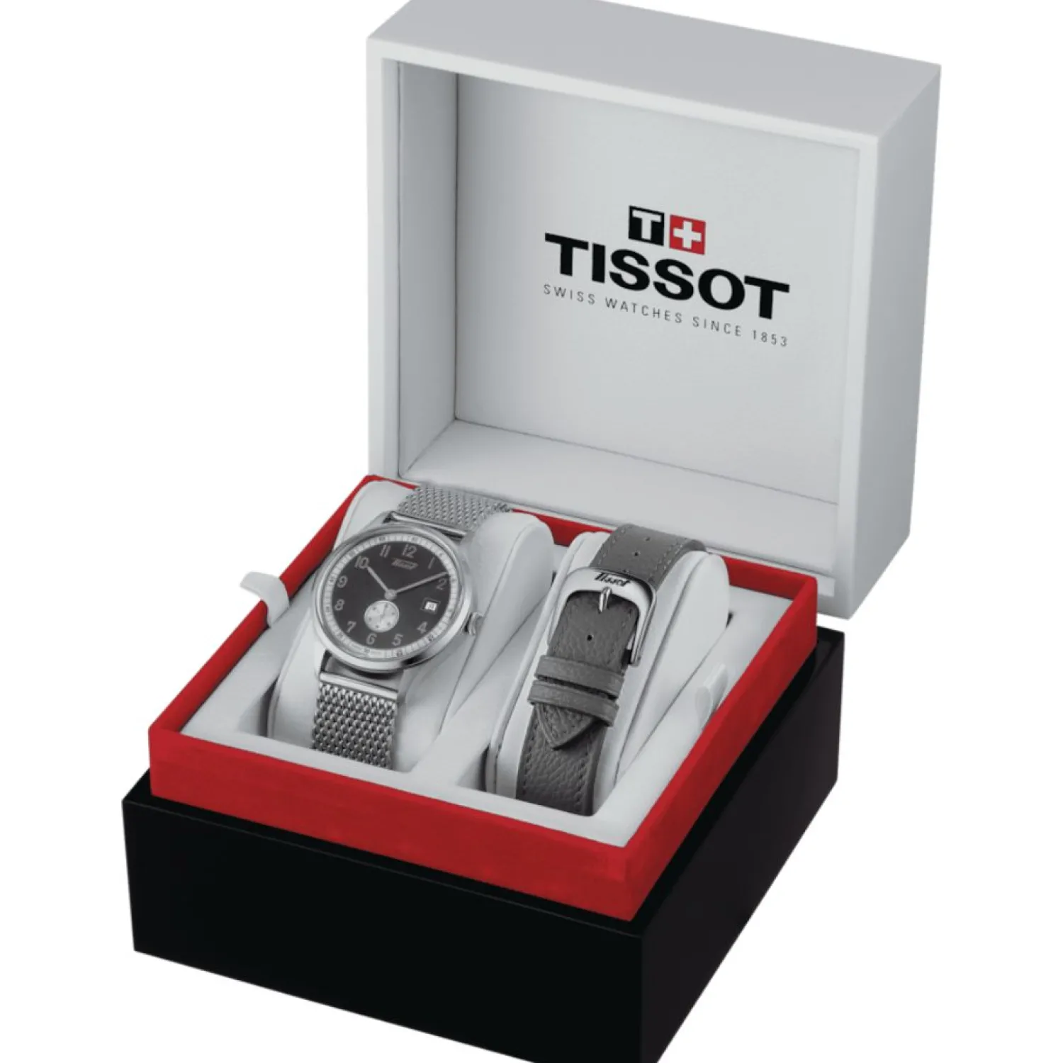 tissot_heritage_small_sec_5.webp Hot Heritage small second 1938 COSC T142.428.11.082.00 Heren Heren Horloges | Swiss Made Horloges