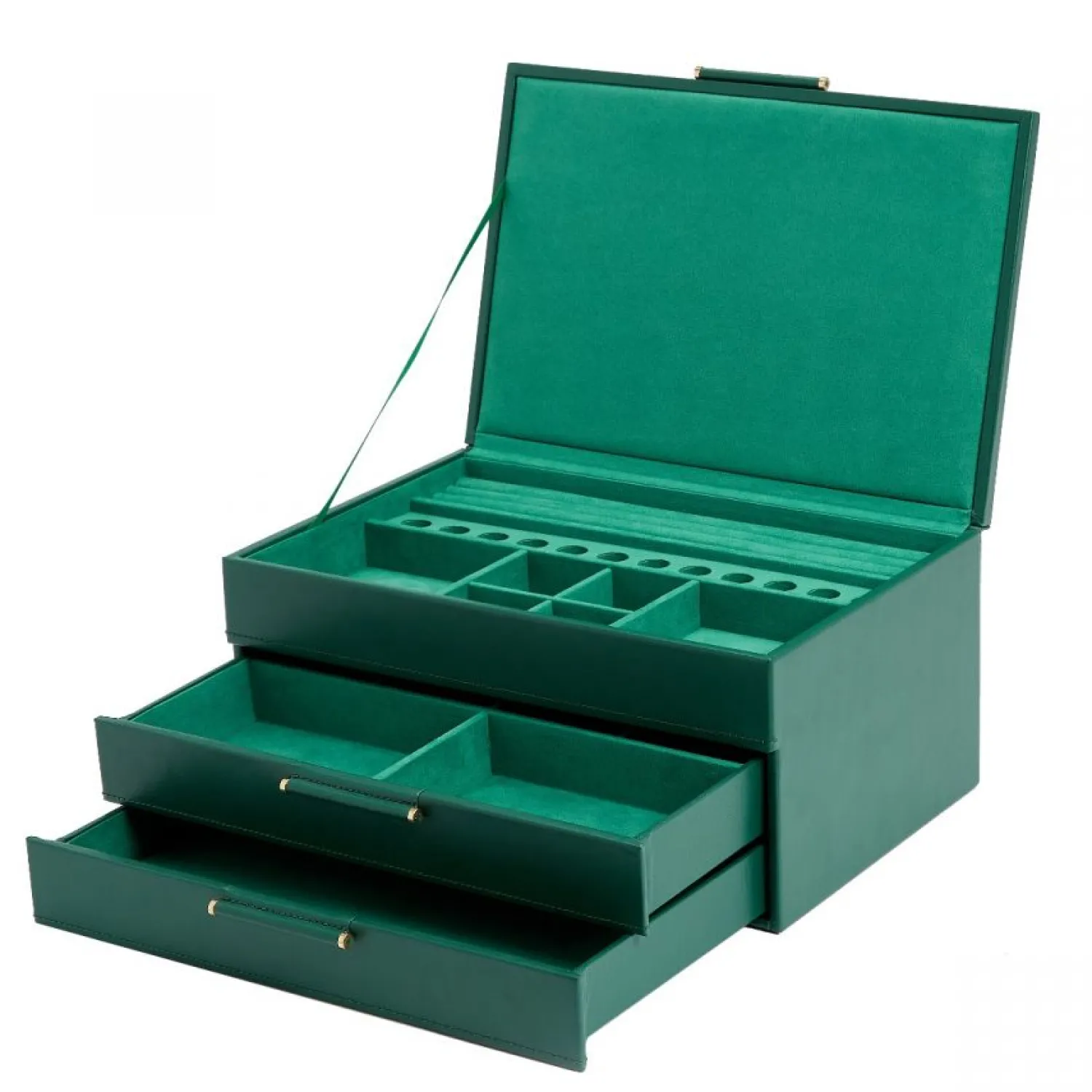 wolf_sophia_jewelry_case__2.webp Sale WOLF Sophia Jewelry Case Groen 392012 Bijouboxen En Etuis