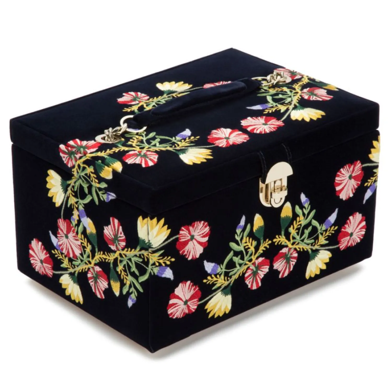 wolf_zo_juwelen_box_donke_1.webp Discount WOLF Zoë juwelen box donker blauw - 393116 Bijouboxen En Etuis